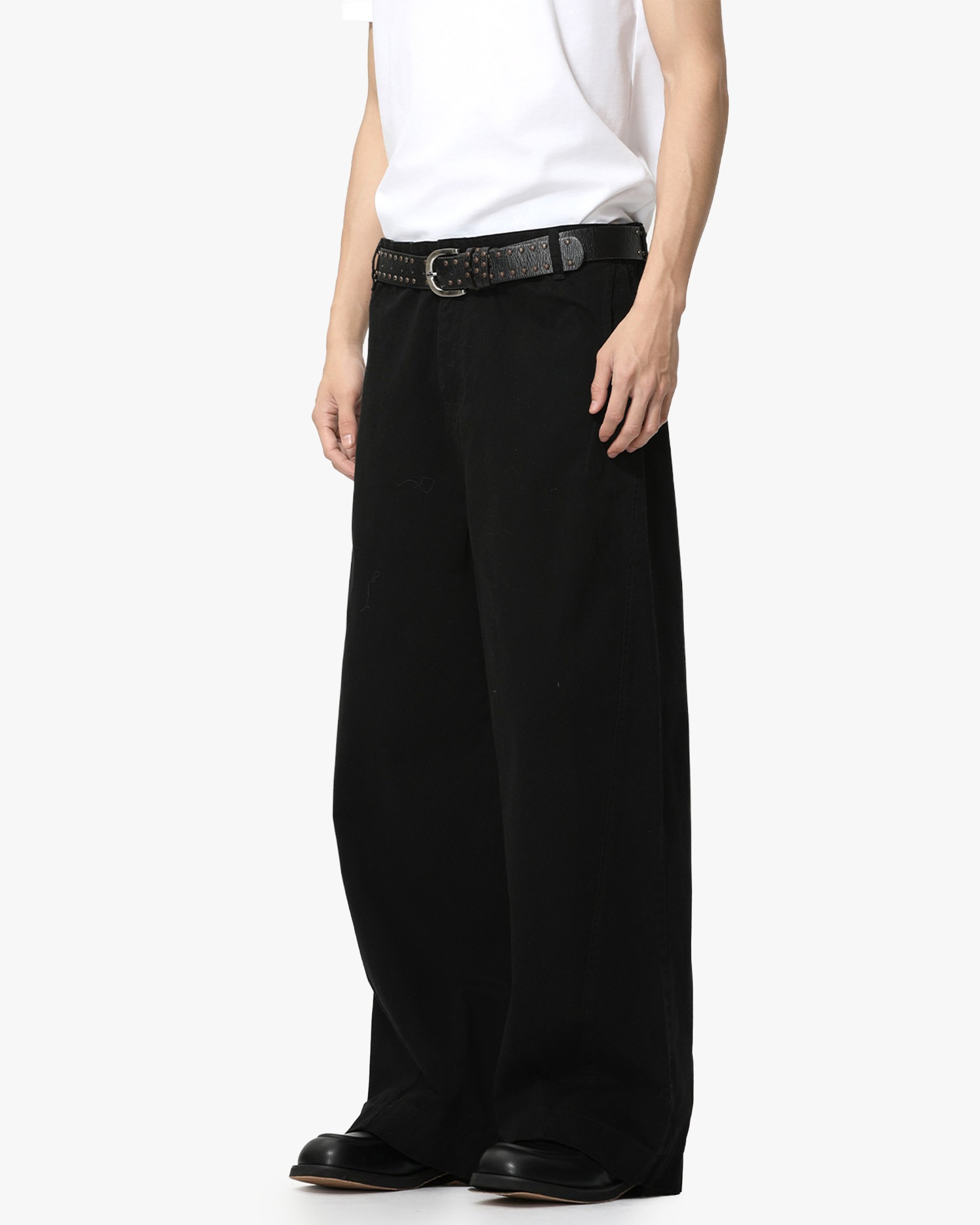 Korean Style Solid Color Classic Simple Casual material detail 1
